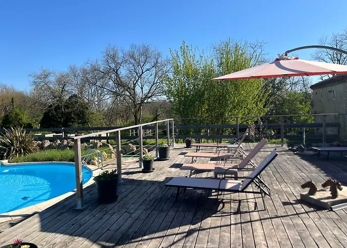 Le Merlat Vakantiehuis Beaucaire (Gers)